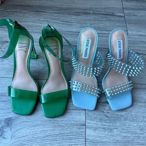 INC International Concepts Green Heels